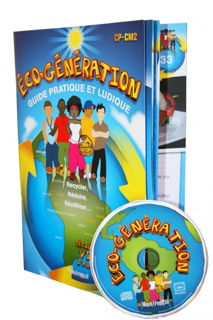 Eco Génération - livre CD - Guide pratique et ludique